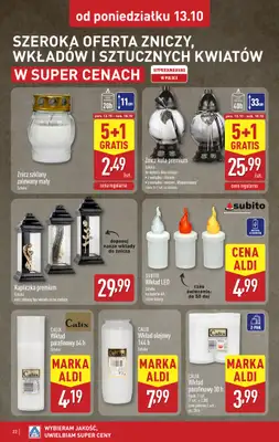 Aldi - gazetka promocyjna Pełny katalog! od poniedziałku 13.10 do soboty 18.10 - strona 22