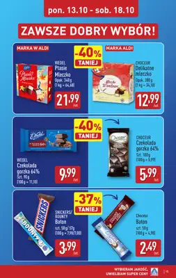 Aldi - gazetka promocyjna Pełny katalog! od poniedziałku 13.10 do soboty 18.10 - strona 15