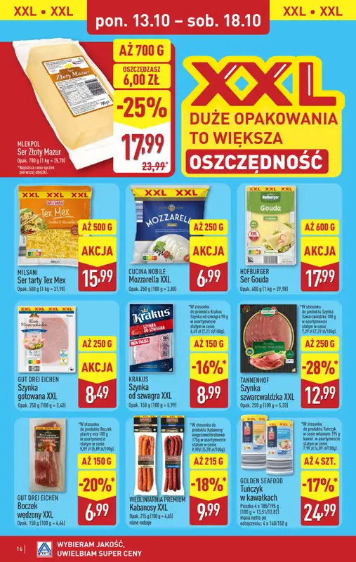 Aldi - gazetka promocyjna Pełny katalog! od poniedziałku 13.10 do soboty 18.10 - strona 16