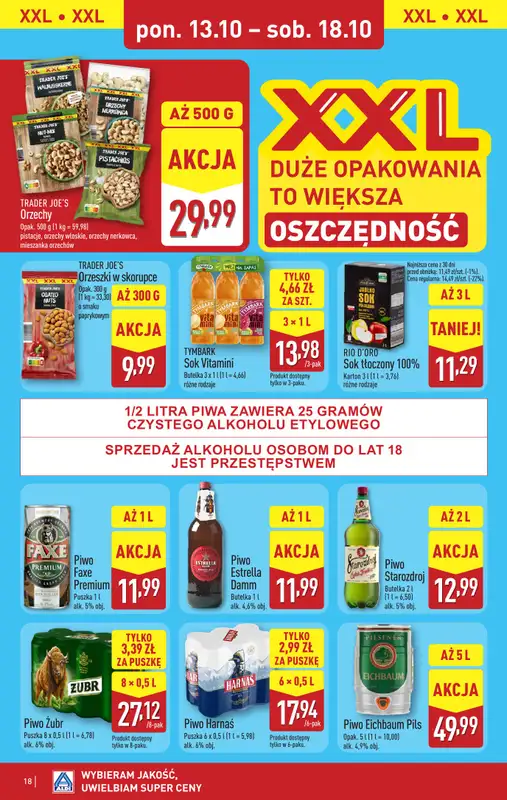 Aldi - gazetka promocyjna Pełny katalog! od poniedziałku 13.10 do soboty 18.10 - strona 18