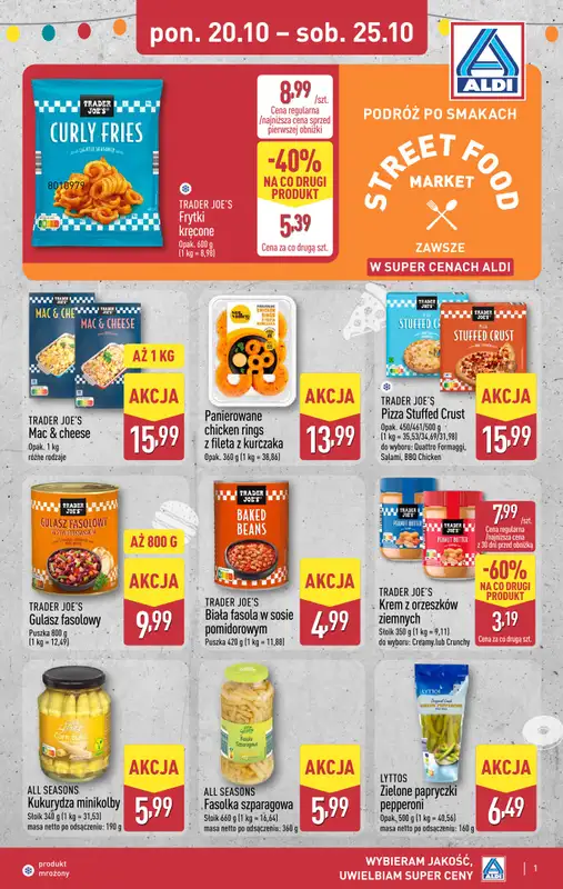 Aldi - gazetka promocyjna Podróż po smakach z Aldi!  