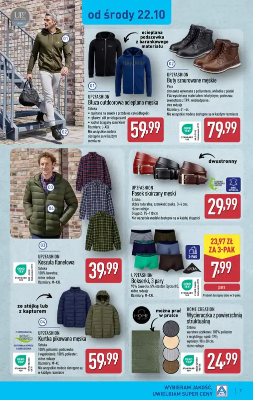 Aldi - gazetka promocyjna Aldi ma to coś! od środy 22.10 do soboty 25.10 - strona 7