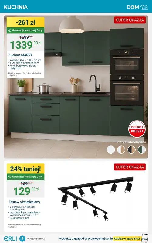 Erli - gazetka promocyjna HITY CENOWE - Meble i wyposażenie domu! od poniedziałku 13.10 do niedzieli 26.10 - strona 9