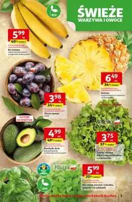 Auchan - gazetka promocyjna Wielkie przeboje cenowe Supermarket  do środy 22.10 - strona 3