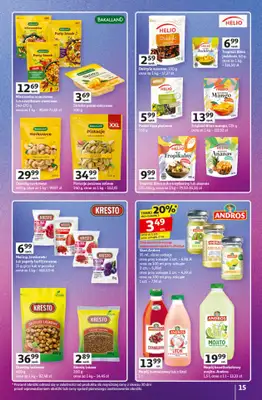 Auchan - gazetka promocyjna Znane marki duży wybór Hipermarket  do środy 22.10 - strona 15