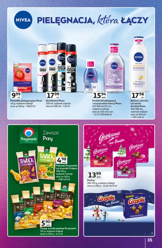 Auchan - gazetka promocyjna Znane marki duży wybór Hipermarket  do środy 22.10 - strona 35