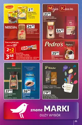 Auchan - gazetka promocyjna Znane marki duży wybór Hipermarket  do środy 22.10 - strona 21