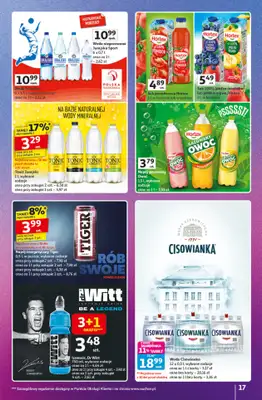 Auchan - gazetka promocyjna Znane marki duży wybór Hipermarket  do środy 22.10 - strona 17