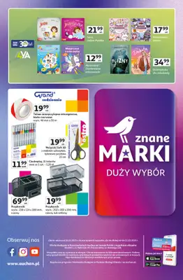 Auchan - gazetka promocyjna Znane marki duży wybór Hipermarket  do środy 22.10 - strona 44