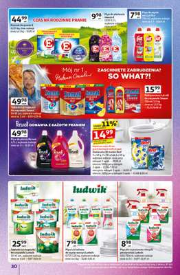 Auchan - gazetka promocyjna Znane marki duży wybór Hipermarket  do środy 22.10 - strona 30 Auchan - gazetka promocyjna Znane marki duży wybór Hipermarket  do środy 22.10 - strona 30
