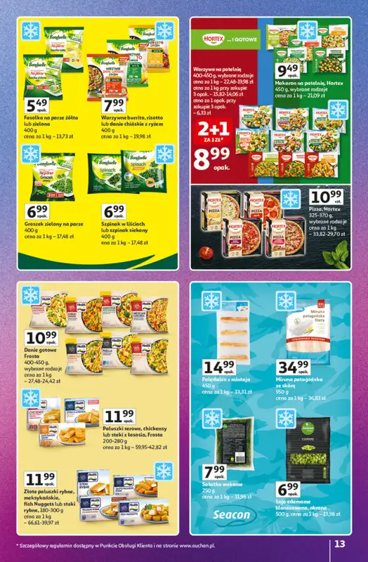 Auchan - gazetka promocyjna Znane marki duży wybór Hipermarket  do środy 22.10 - strona 13
