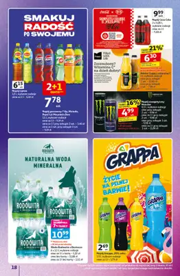 Auchan - gazetka promocyjna Znane marki duży wybór Hipermarket  do środy 22.10 - strona 18