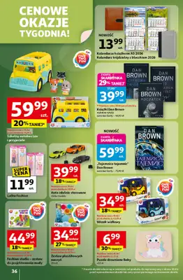 Auchan - gazetka promocyjna Wielkie przeboje cenowe Hipermarket  do środy 22.10 - strona 36