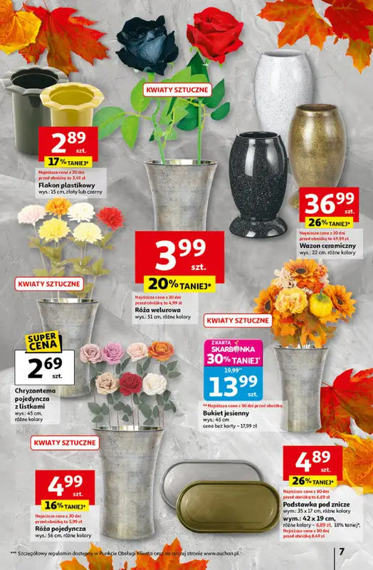 Auchan - gazetka promocyjna Wielkie przeboje cenowe Hipermarket  do środy 22.10 - strona 7