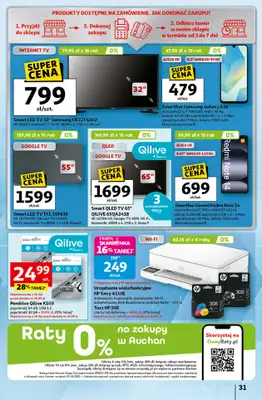 Auchan - gazetka promocyjna Wielkie przeboje cenowe Hipermarket  do środy 22.10 - strona 31