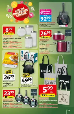 Auchan - gazetka promocyjna Wielkie przeboje cenowe Hipermarket  do środy 22.10 - strona 39
