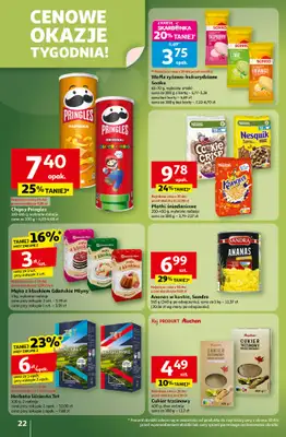 Auchan - gazetka promocyjna Wielkie przeboje cenowe Hipermarket  do środy 22.10 - strona 22