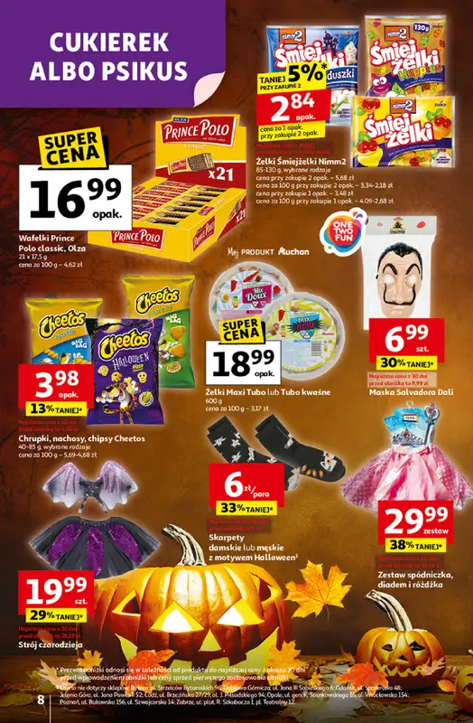 Auchan - gazetka promocyjna Wielkie przeboje cenowe Hipermarket  do środy 22.10 - strona 8