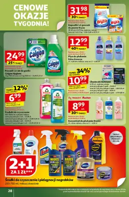 Auchan - gazetka promocyjna Wielkie przeboje cenowe Hipermarket  do środy 22.10 - strona 28