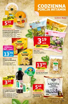 Auchan - gazetka promocyjna Wielkie przeboje cenowe Hipermarket  do środy 22.10 - strona 11