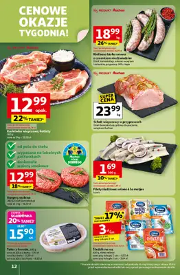 Auchan - gazetka promocyjna Wielkie przeboje cenowe Hipermarket  do środy 22.10 - strona 12