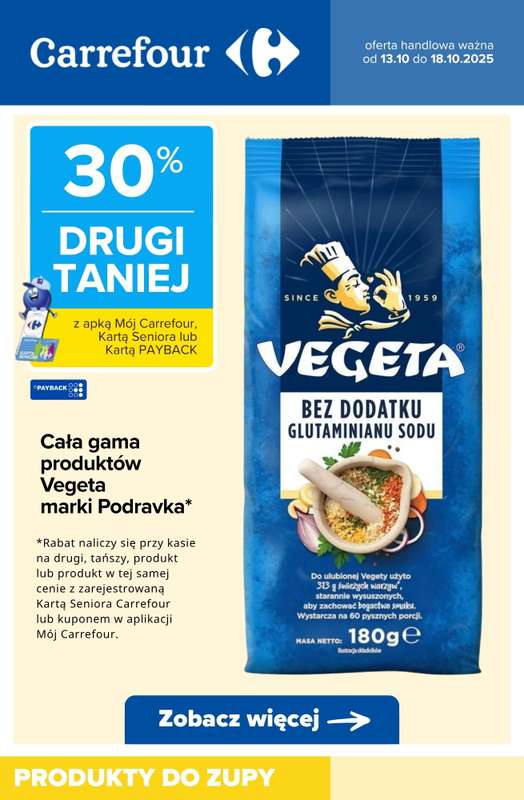 Carrefour - gazetka promocyjna Produkty do ZUPY od wtorku 14.10 do soboty 18.10 - strona 3