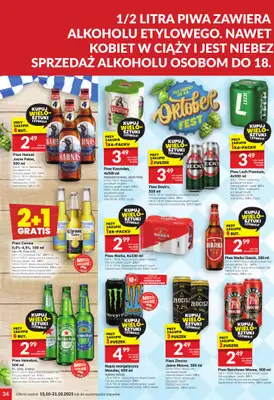 Twój Market - gazetka promocyjna Gazetka od środy 15.10 do wtorku 21.10 - strona 34