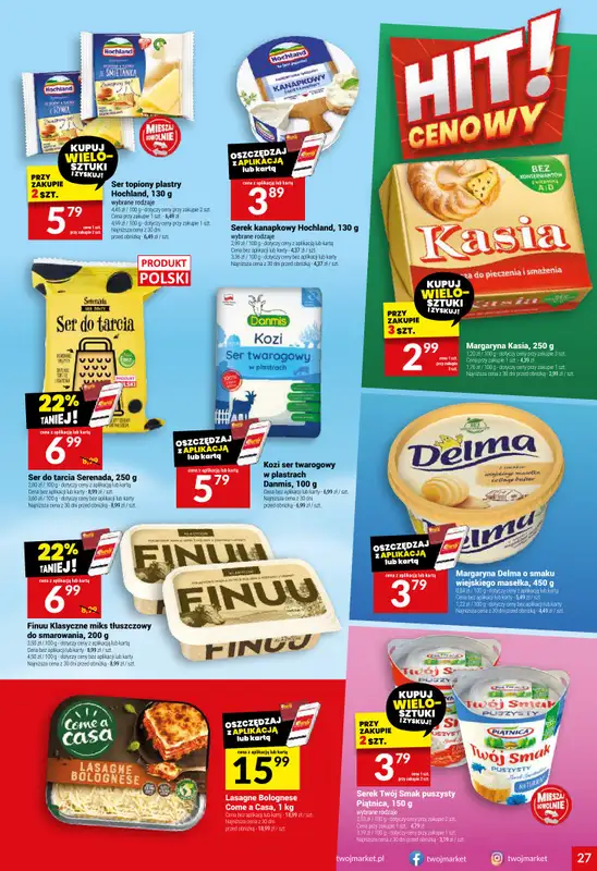 Twój Market - gazetka promocyjna Gazetka od środy 15.10 do wtorku 21.10 - strona 27