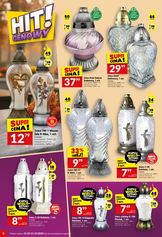 Twój Market - gazetka promocyjna Gazetka od środy 15.10 do wtorku 21.10 - strona 4