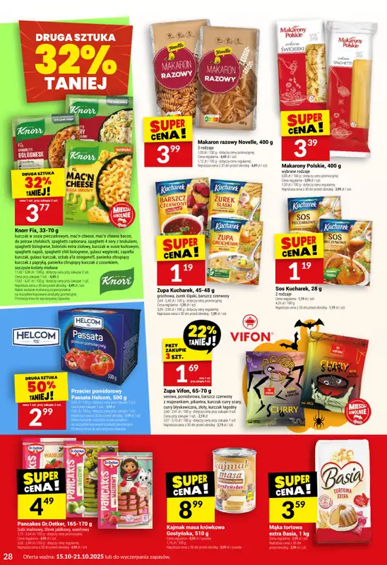 Twój Market - gazetka promocyjna Gazetka od środy 15.10 do wtorku 21.10 - strona 28