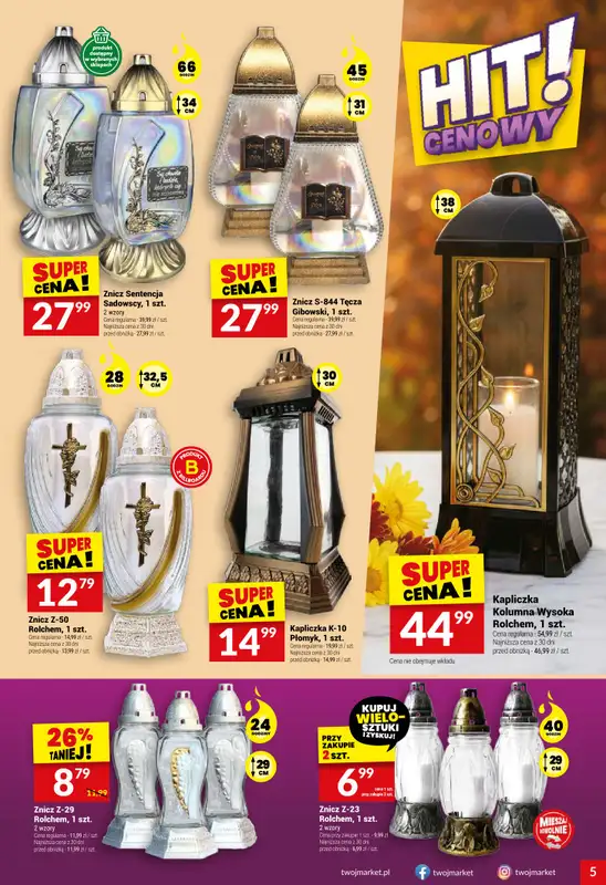 Twój Market - gazetka promocyjna Gazetka od środy 15.10 do wtorku 21.10 - strona 5