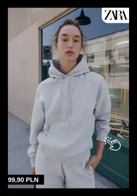 Zara - gazetka promocyjna Stylowe dresy damskie od wtorku 14.10  - strona 2