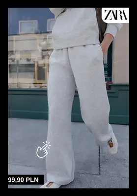 Zara - gazetka promocyjna Stylowe dresy damskie od wtorku 14.10  - strona 3