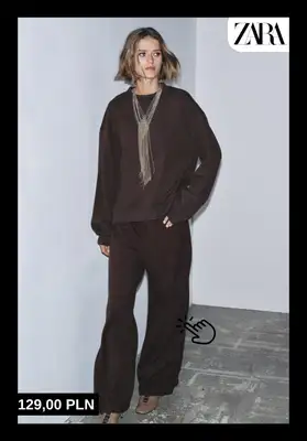 Zara - gazetka promocyjna Stylowe dresy damskie od wtorku 14.10  - strona 5