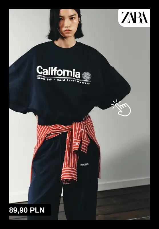 Zara - gazetka promocyjna Stylowe dresy damskie od wtorku 14.10  - strona 6