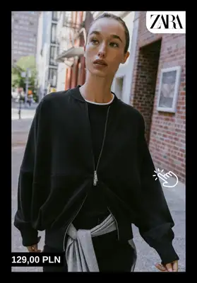 Zara - gazetka promocyjna Stylowe dresy damskie od wtorku 14.10  - strona 10