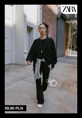 Zara - gazetka promocyjna Stylowe dresy damskie od wtorku 14.10  - strona 11