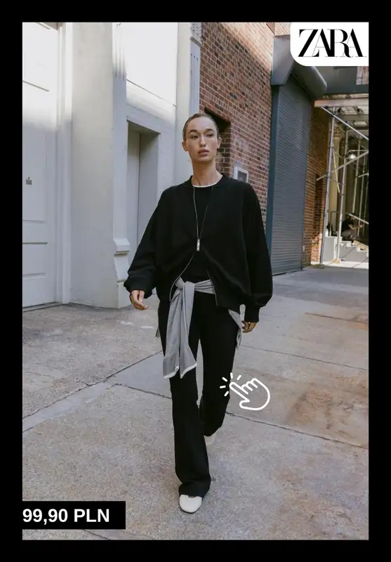 Zara - gazetka promocyjna Stylowe dresy damskie od wtorku 14.10  - strona 11