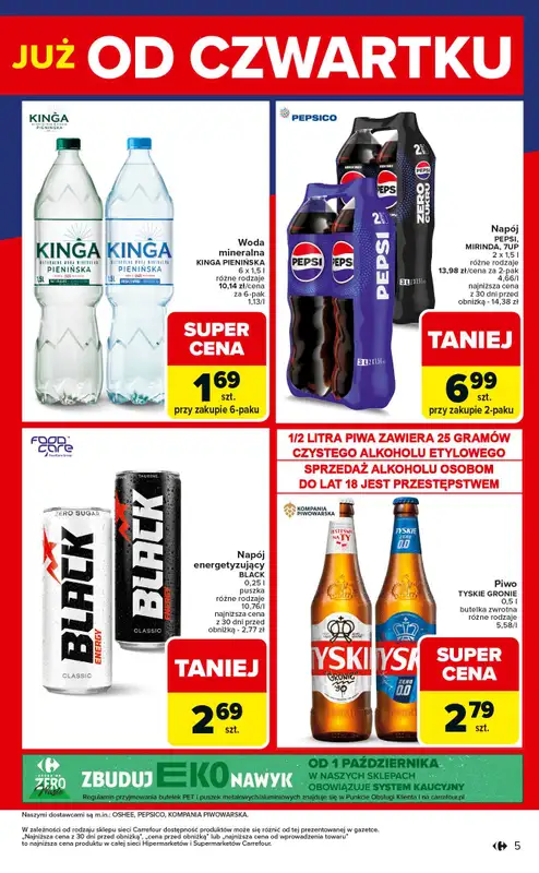 Carrefour - gazetka promocyjna Gazetka Weekend promek już od czwartku od czwartku 16.10 do soboty 18.10 - strona 5