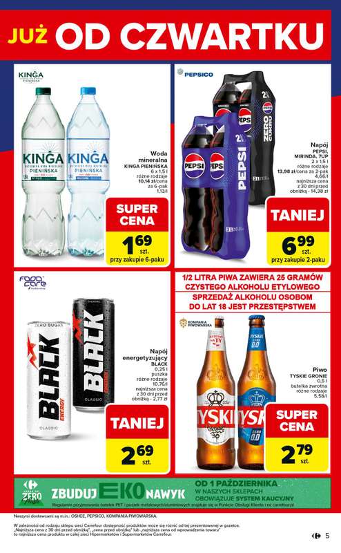 Carrefour Market - gazetka promocyjna Gazetka Weekend promek już od czwartku od czwartku 16.10 do soboty 18.10 - strona 5