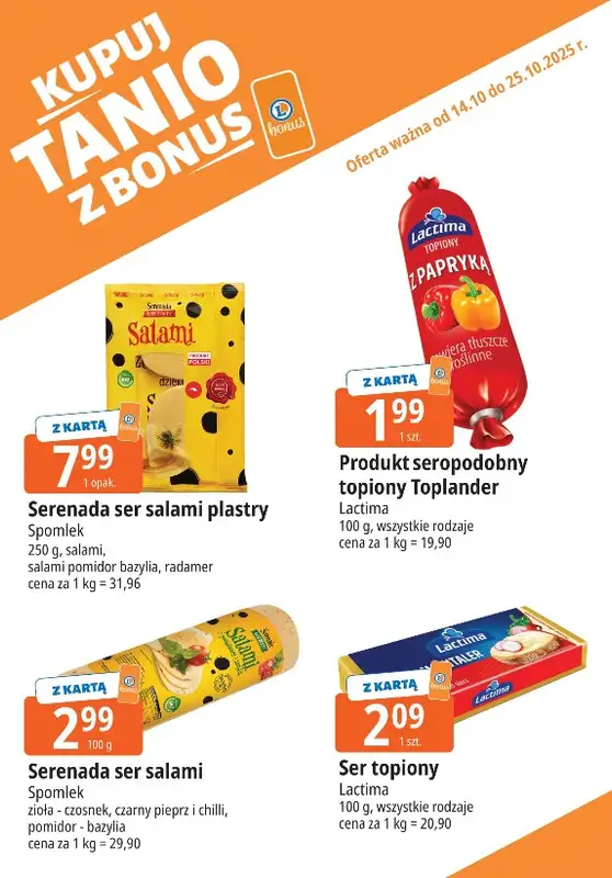 Leclerc - gazetka promocyjna Oferta E.Leclerc I Bonus skanujesz, kasę zyskujesz od wtorku 14.10 do soboty 25.10 - strona 11