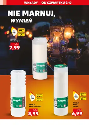 Kaufland - gazetka promocyjna Oferta Kaufland - Znicze od czwartku 16.10 do środy 22.10 - strona 18