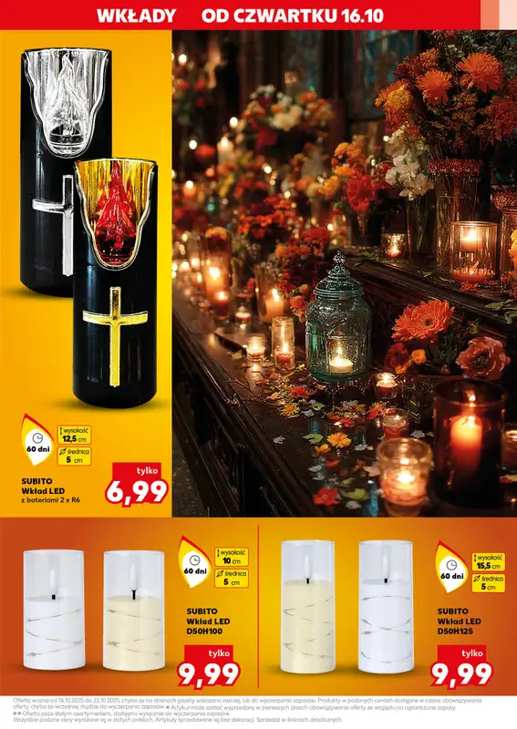 Kaufland - gazetka promocyjna Oferta Kaufland - Znicze od czwartku 16.10 do środy 22.10 - strona 17