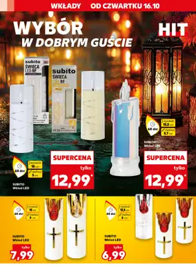 Kaufland - gazetka promocyjna Oferta Kaufland - Znicze od czwartku 16.10 do środy 22.10 - strona 16