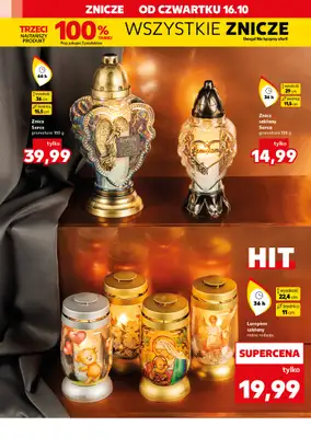 Kaufland - gazetka promocyjna Oferta Kaufland - Znicze od czwartku 16.10 do środy 22.10 - strona 10
