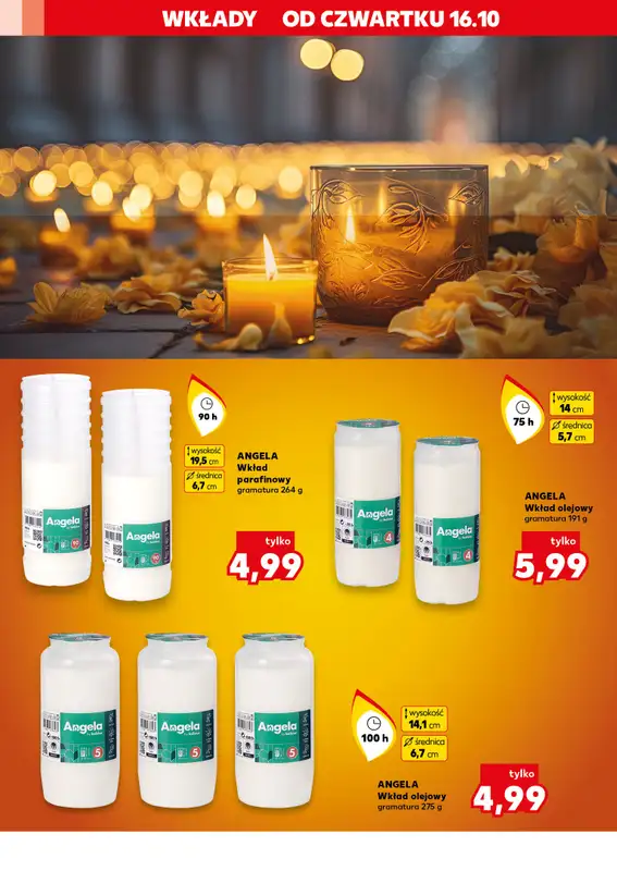 Kaufland - gazetka promocyjna Oferta Kaufland - Znicze od czwartku 16.10 do środy 22.10 - strona 20