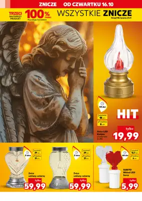 Kaufland - gazetka promocyjna Oferta Kaufland - Znicze od czwartku 16.10 do środy 22.10 - strona 12