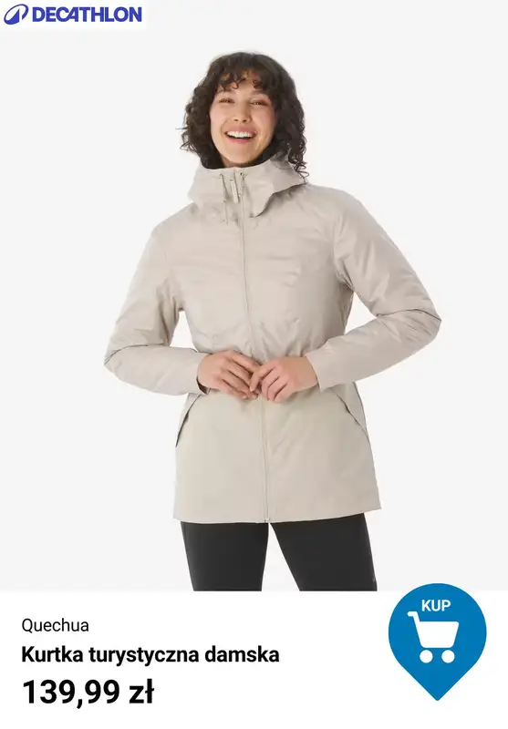 Decathlon - gazetka promocyjna Kurtki na chłodne dni od wtorku 14.10  - strona 6