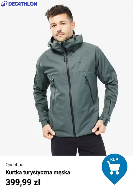 Decathlon - gazetka promocyjna Kurtki na chłodne dni od wtorku 14.10  - strona 5