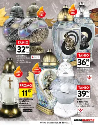 Intermarche - gazetka promocyjna Katalog Znicze od wtorku 14.10 do środy 05.11 - strona 5